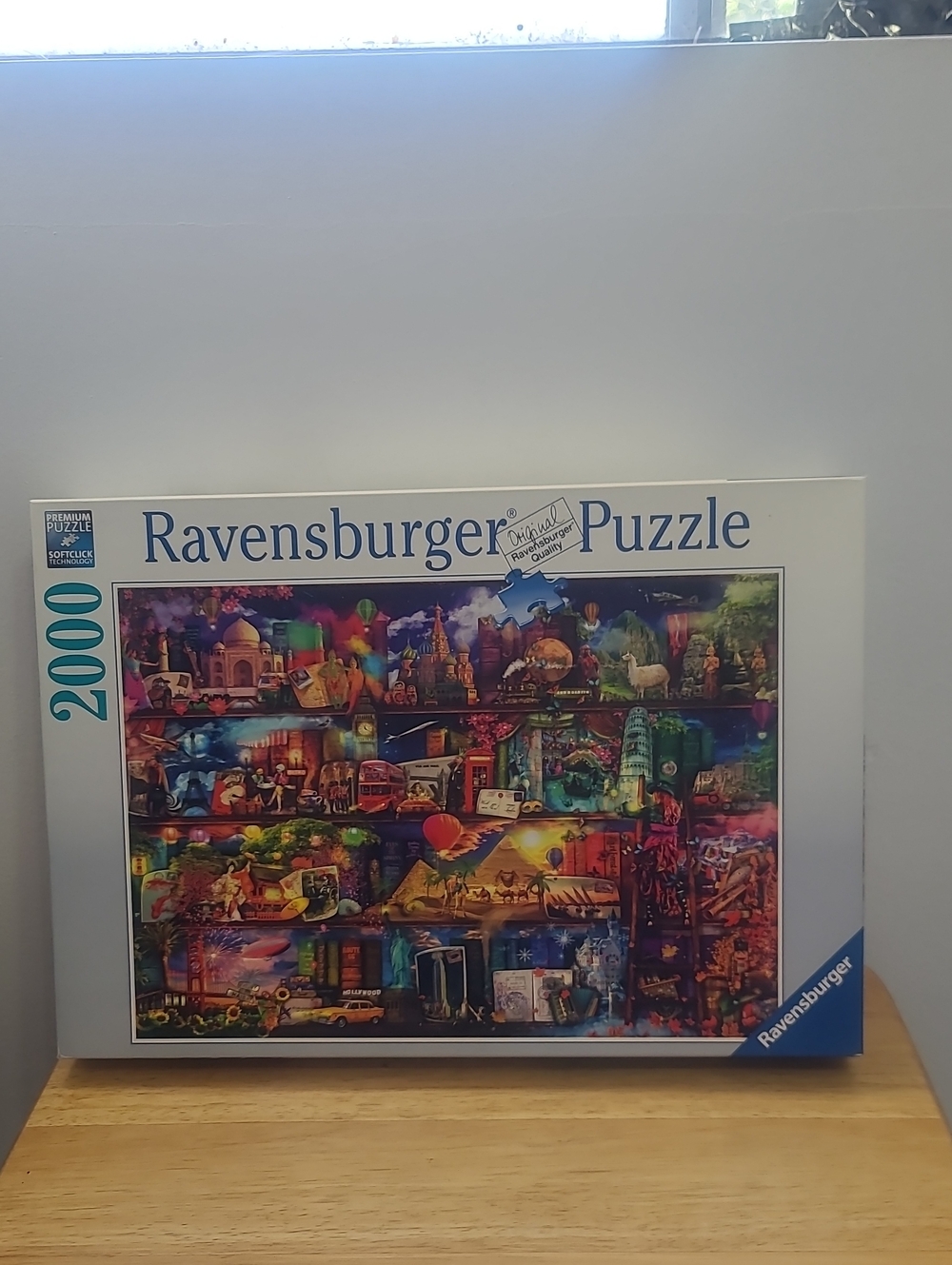 Ravensburger 2000-Piece World of Books Jigsaw Puzzle